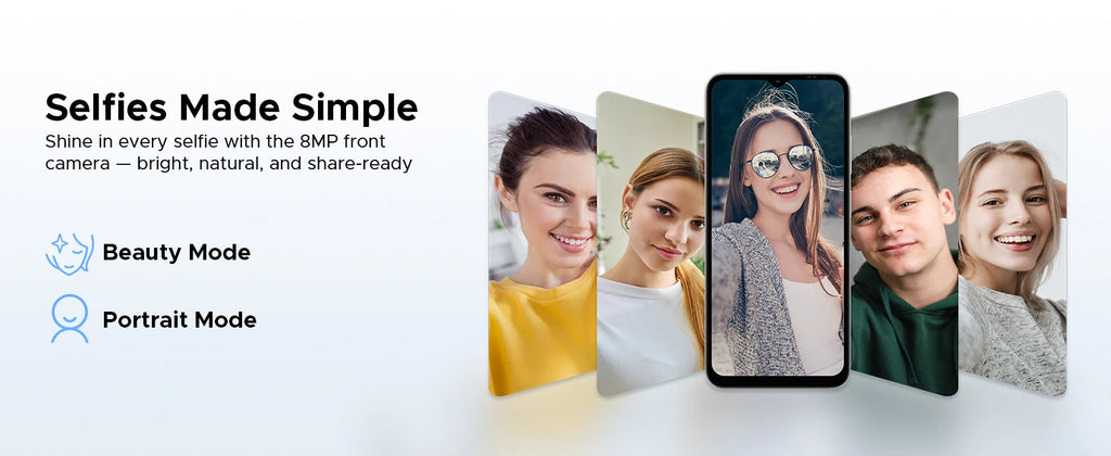 DOOGEE Note56X Pro Cell Phone Android 16 6.56'' HD+ 90Hz Display 32GB+128GB 6150mAh Large Battery T7225 Octa-Core Smart Phone