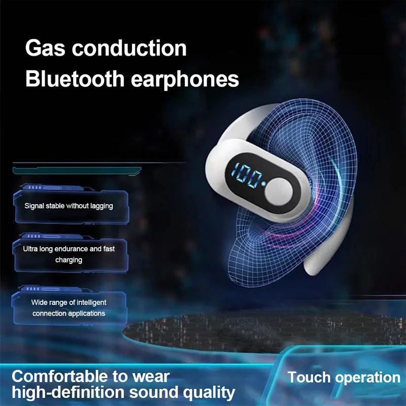 Wireless Bluetooth 5.4 Headphone TWS Ear Hook Earphone HiFi Stereo Noise Reduction Headset Waterproof Earbud for Huawi For Xiami