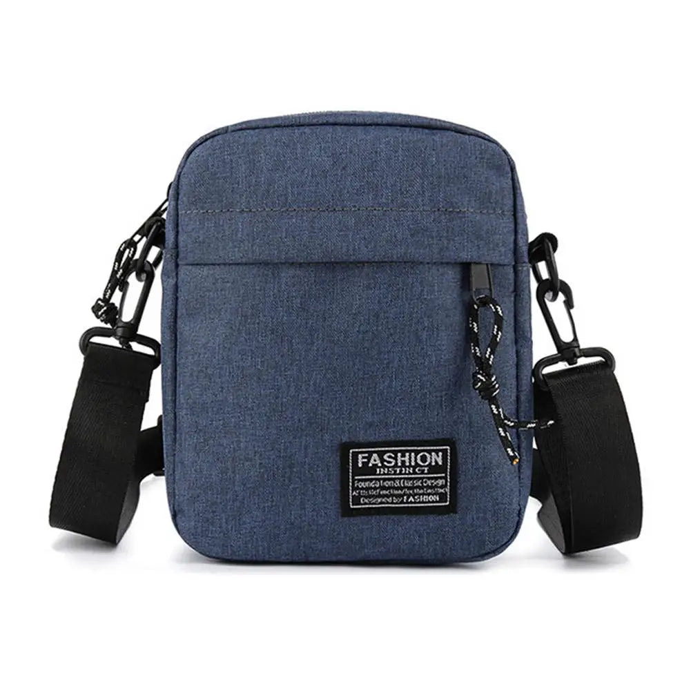Crossbody Shoulder Bag Men's Small Bag Shoulder Bags Trendy Diagonal Backpack Chest Bags Light Boy Mini Casual Bag Waist Pack