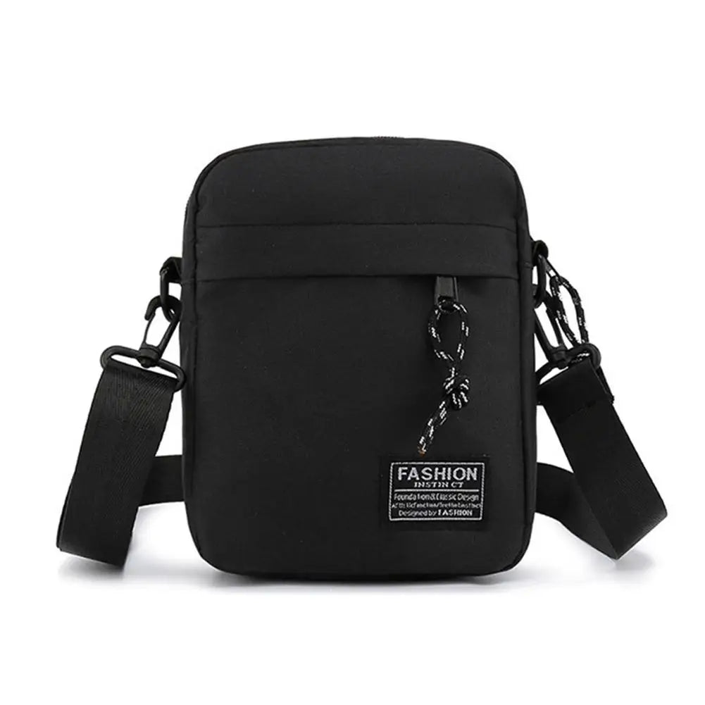 Crossbody Shoulder Bag Men's Small Bag Shoulder Bags Trendy Diagonal Backpack Chest Bags Light Boy Mini Casual Bag Waist Pack