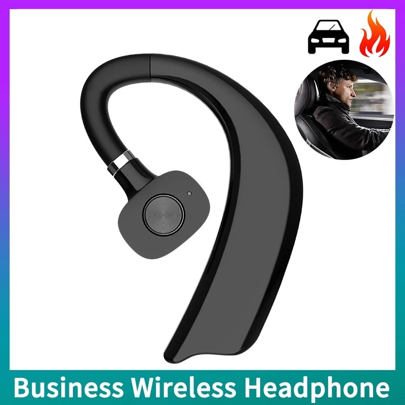 X27 Bluetooth 5.0 Earphone Business Wireless Headphone long Standby Noise Reduction Sports Headset Waterproof for Smartphone