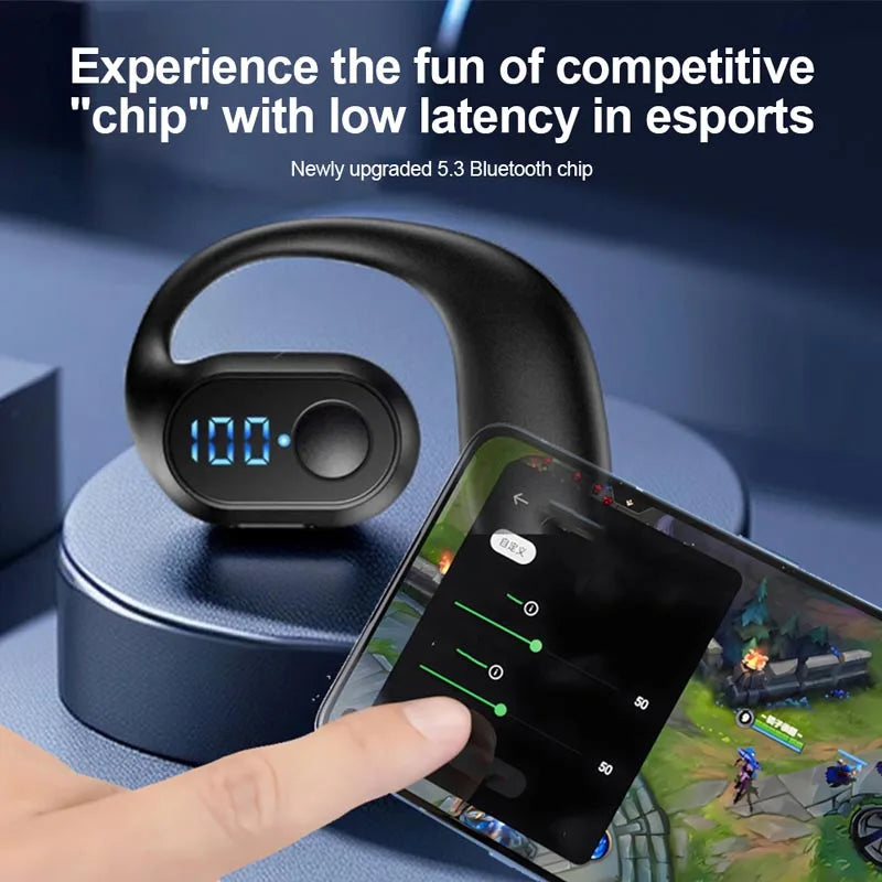 Wireless Bluetooth 5.4 Headphone TWS Ear Hook Earphone HiFi Stereo Noise Reduction Headset Waterproof Earbud for Huawi For Xiami
