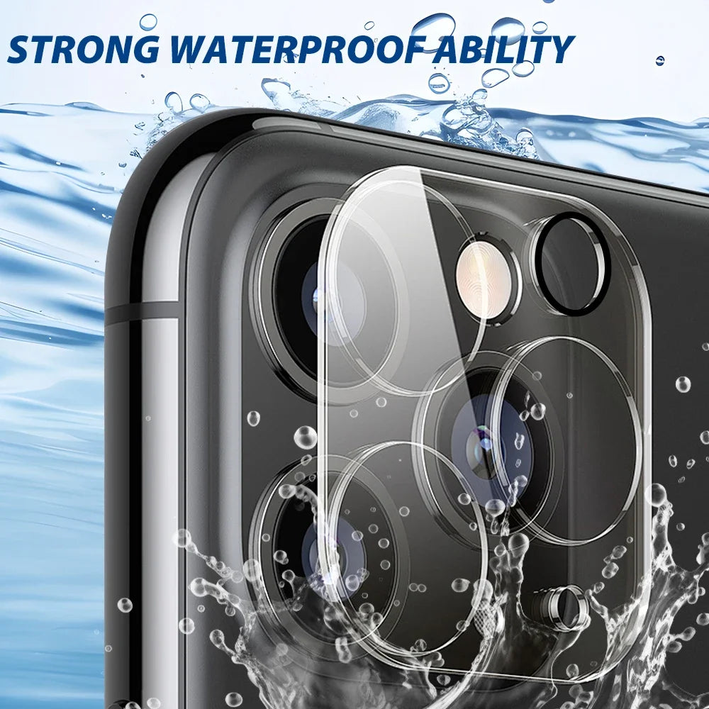 Tempered Glass Camera Lens Protectors for IPhone 17 ProMax 17 Pro 16 15 Clear Anti-scratch Lens Films for IPhone 16 Pro 15 Plus