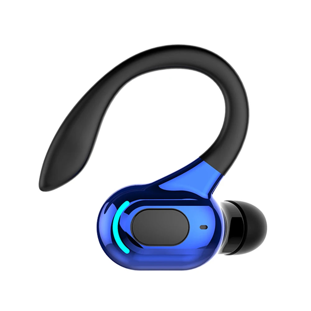 Waterproof Hanging Single Ear Earbuds Bluetooth-compatible 5.2 Noise Cancelling Sports Wireless Business Headphones
