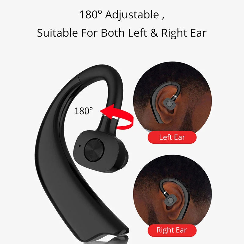 X27 Bluetooth 5.0 Earphone Business Wireless Headphone long Standby Noise Reduction Sports Headset Waterproof for Smartphone