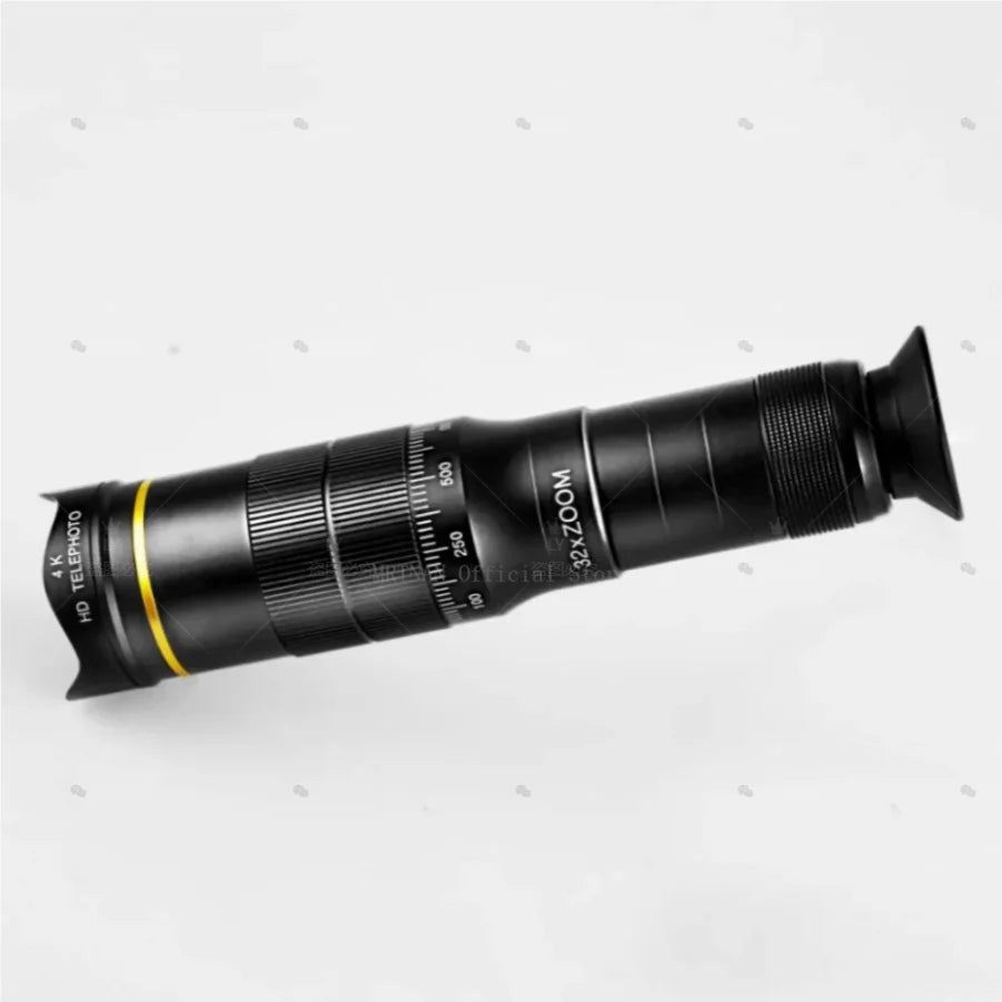 CAOX 32x Professional Concert Monocular Telescope, HD Zoom Phone Camera Lens Telescope, Suitable for Camping and Concerts