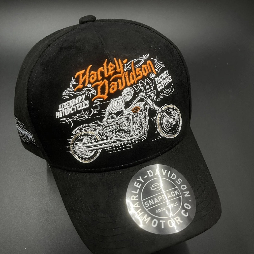 Motorcycle Outdoor Baseball Cap Retro Casual Sun Visor Hat For Harley Davidson Electra Glide Ultra Classic PA1250 Accessories