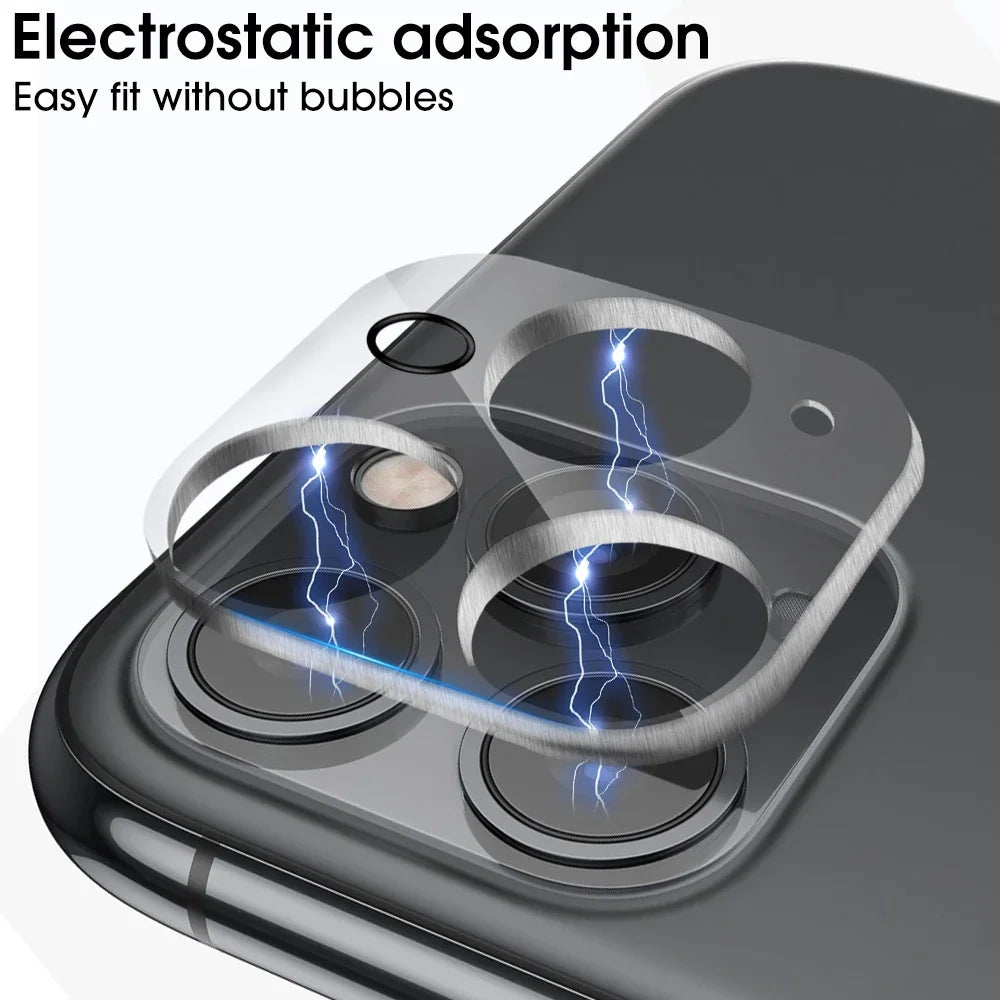 Tempered Glass Camera Lens Protectors for IPhone 17 ProMax 17 Pro 16 15 Clear Anti-scratch Lens Films for IPhone 16 Pro 15 Plus