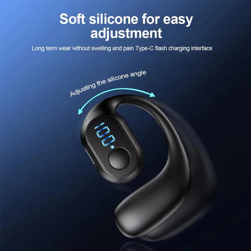 Wireless Bluetooth 5.4 Headphone TWS Ear Hook Earphone HiFi Stereo Noise Reduction Headset Waterproof Earbud for Huawi For Xiami